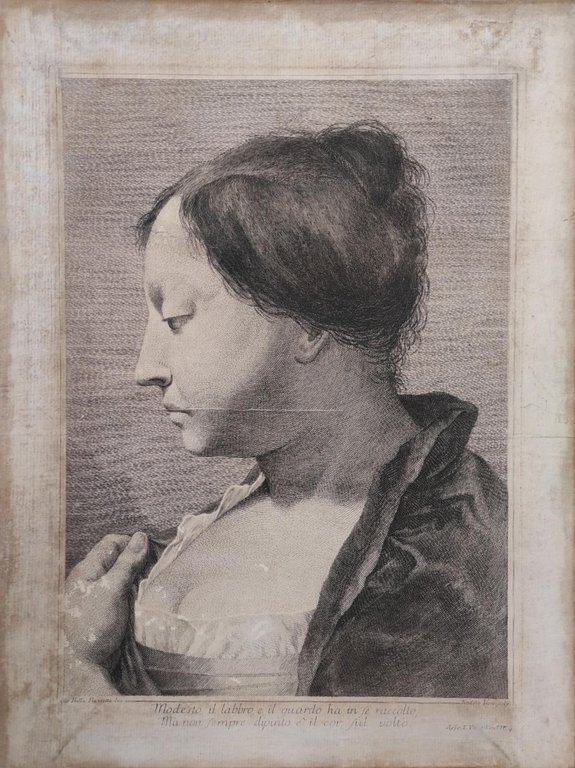 QUATTRO RITRATTI: FANCIULLA CON CAPPELLO; VOLTO DI RAGAZZA; VOLTO DI …