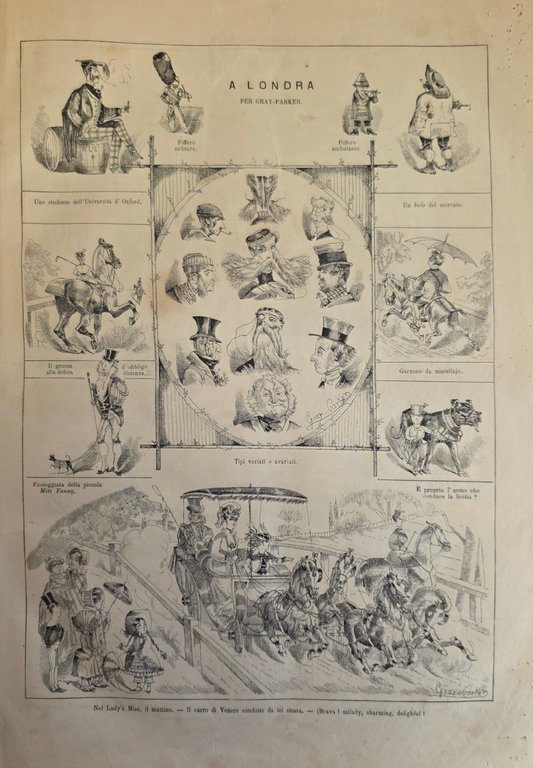 Raccolta de "LO SPIRITO FOLLETTO. GIORNALE UMORISTICO - ILLUSTRATO" | Immagine Gallery 2