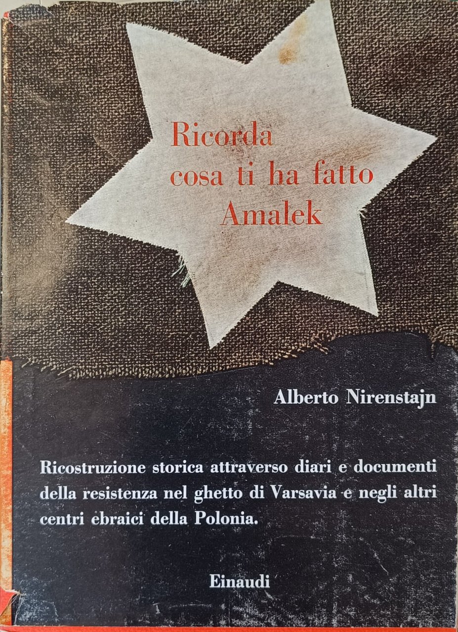 RICORDA COSA TI HA FATTO AMALEK