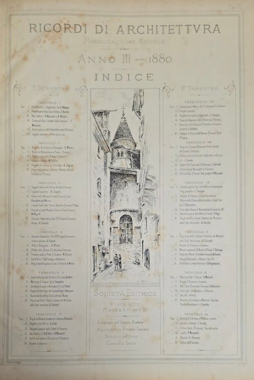 RICORDI DI ARCHITETTURA