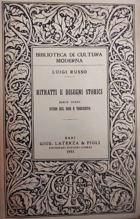 RITRATTI E DISEGNI STORICI