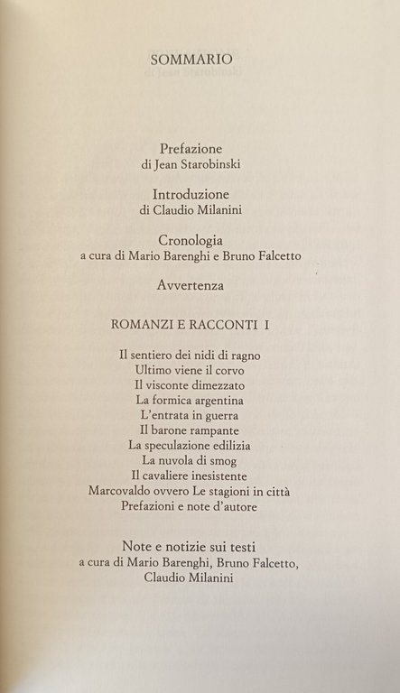 ROMANZI E RACCONTI (vol. 1)