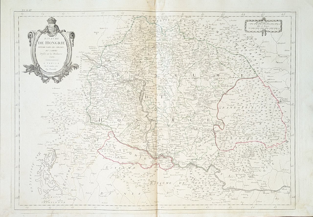 ROYAUME DE HONGRIE DIVISEE DANS CES CERCLES, ET COMTES | Immagine principale