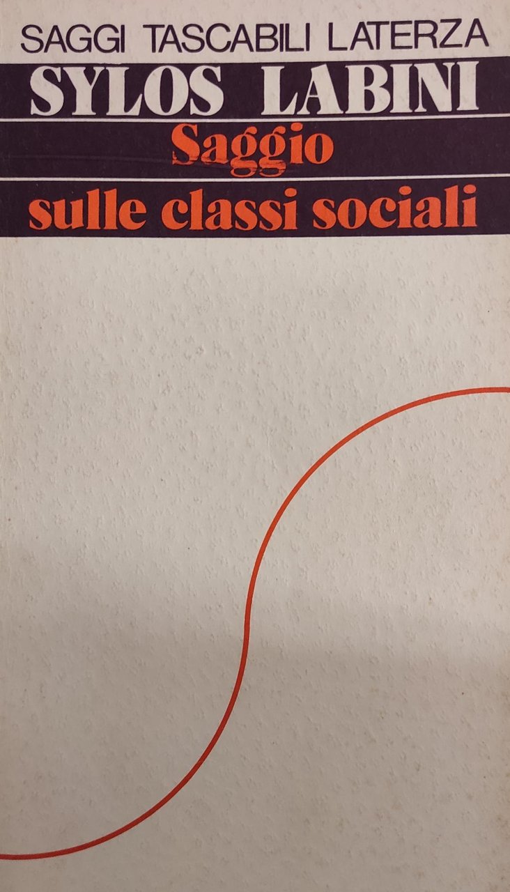 SAGGIO SULLE CLASSI SOCIALI