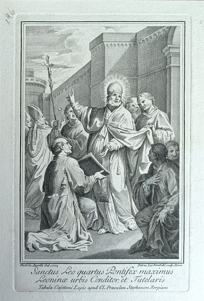 SANCTUS LEO QUARTUS PONTIFEX