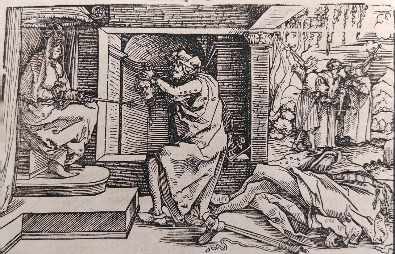 SCENA PER IL "DE REMEDIIS FORTUNAE" DI PETRARCA