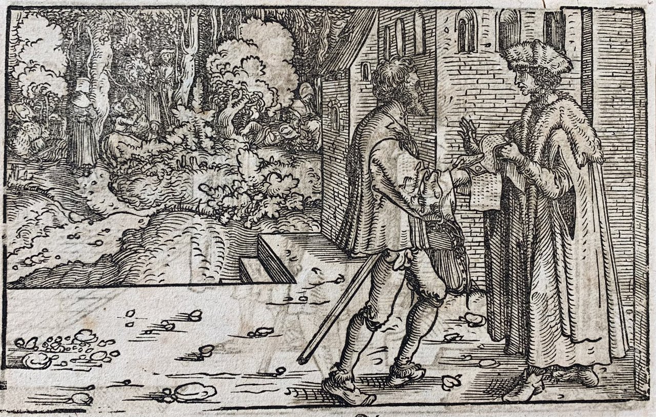 SCENA PER IL "DE REMEDIIS FORTUNAE" DI PETRARCA