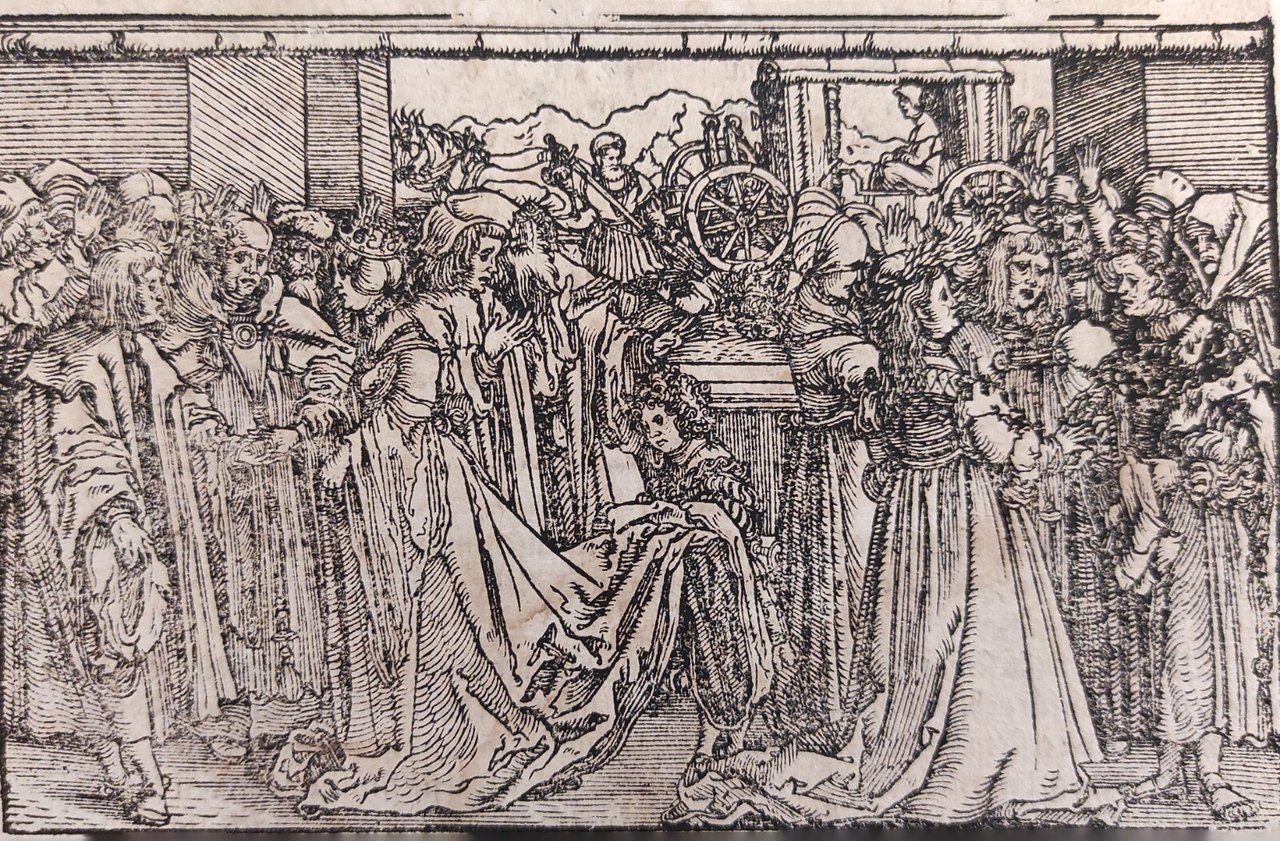 SCENA PER IL "DE REMEDIIS FORTUNAE" DI PETRARCA | Immagine principale