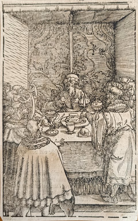 SCENA PER IL "DE REMEDIIS FORTUNAE" DI PETRARCA