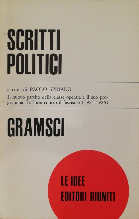 SCRITTI POLITICI