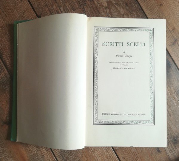 SCRITTI SCELTI | Immagine principale