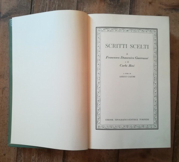 SCRITTI SCELTI