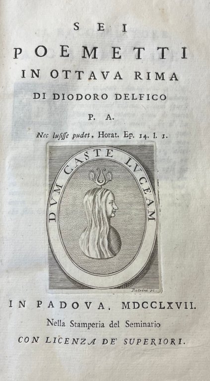 SEI POEMETTI IN OTTAVA RIMA