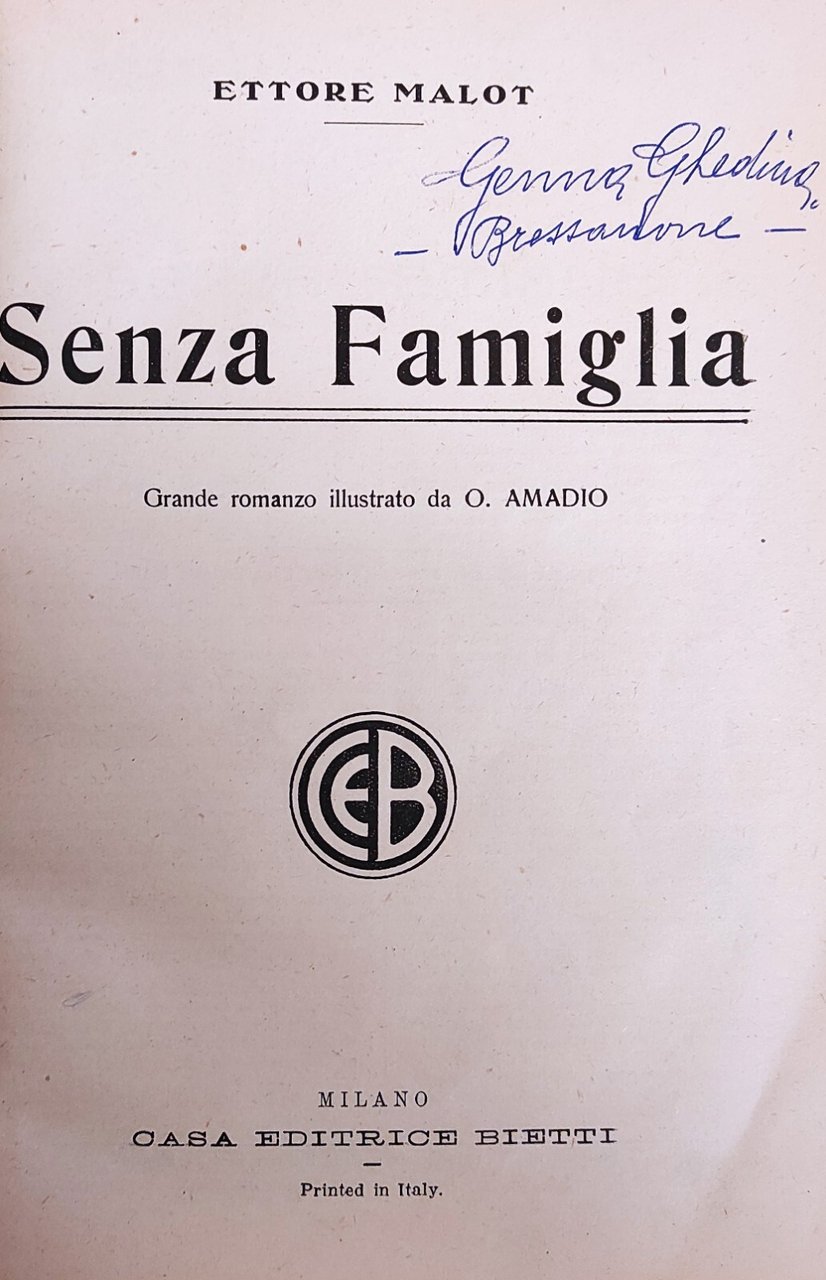 SENZA FAMIGLIA