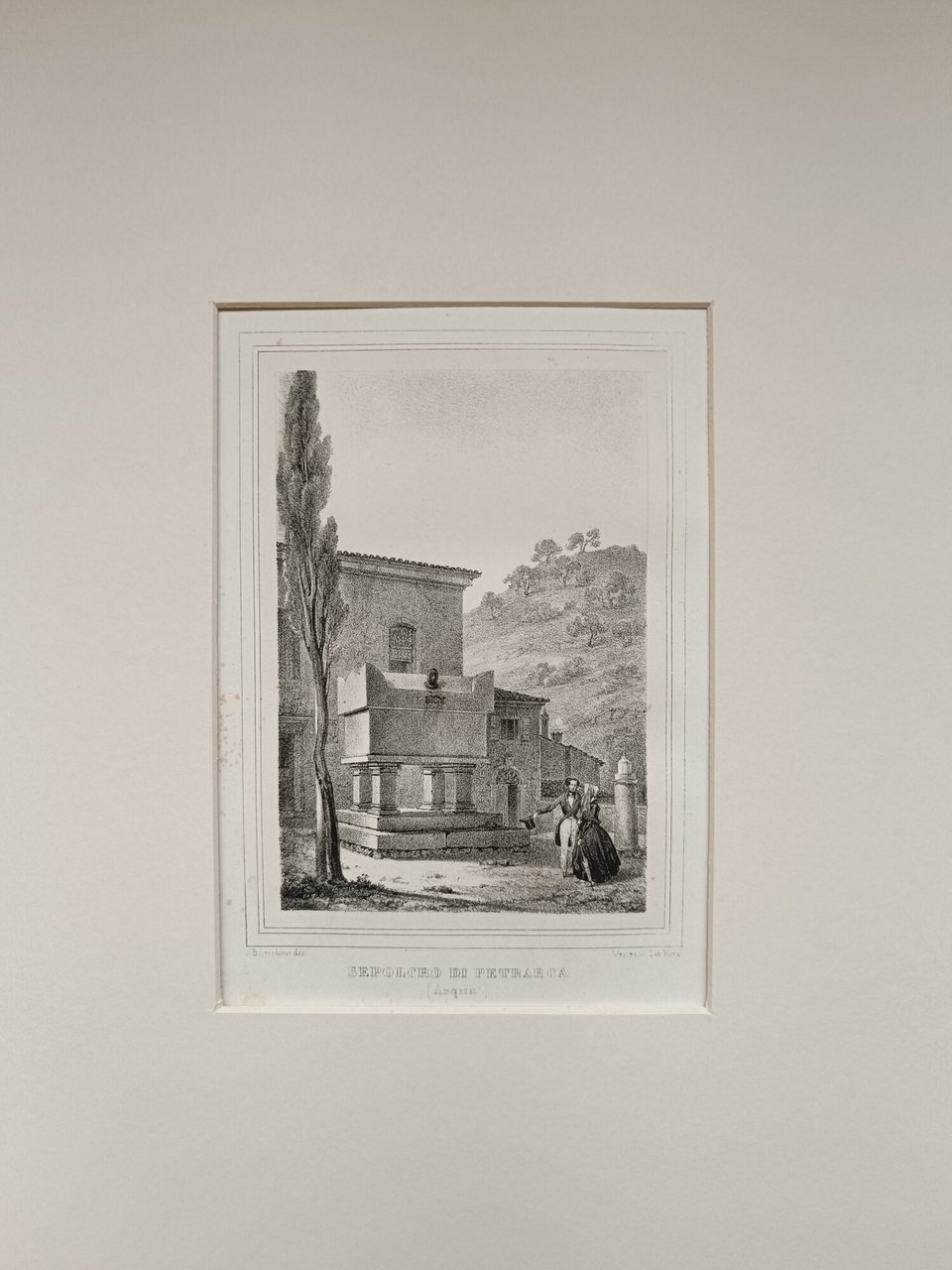 SEPOLCRO DI PETRARCA. ARQUA' (PADOVA)