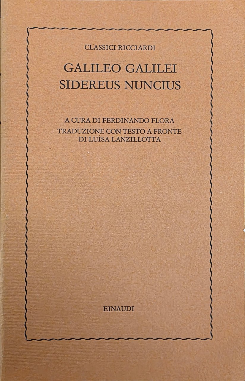 SIDEREUS NUNCIUS | Immagine principale