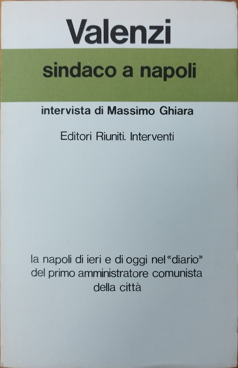 SINDACO A NAPOLI