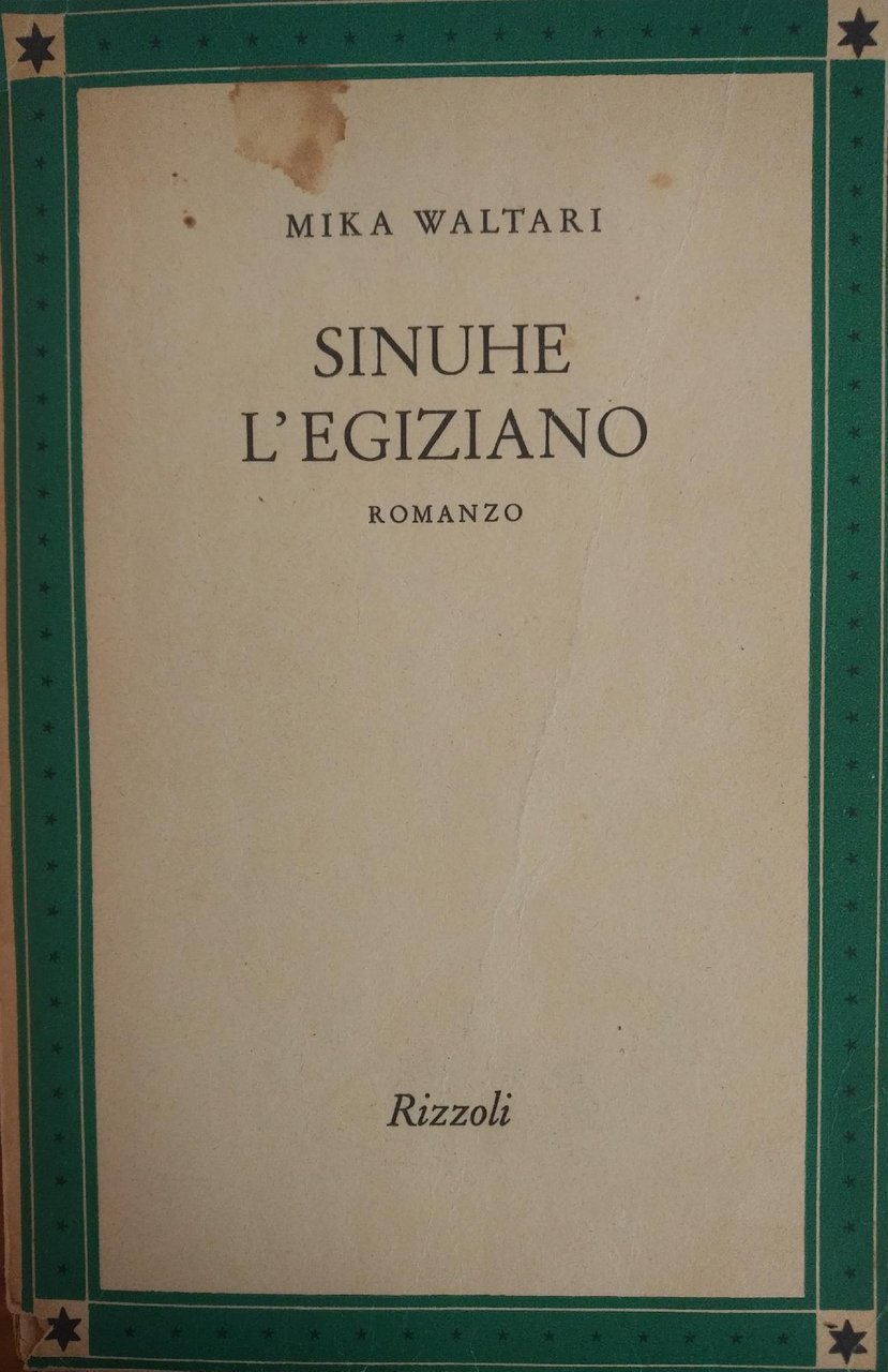 SINUHE L'EGIZIANO