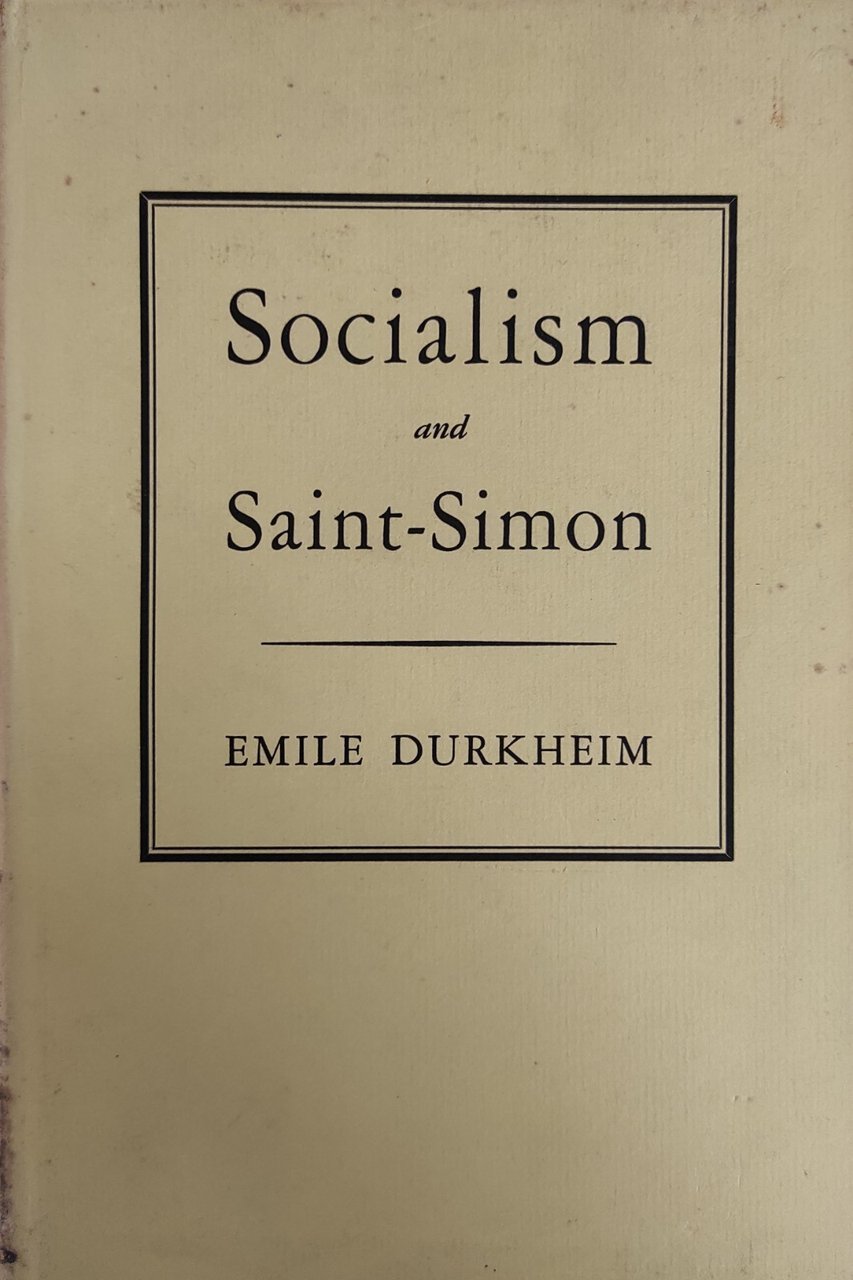 SOCIALISM AND SAINT-SIMON. LE SOCIALISME