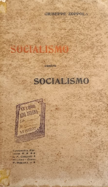 SOCIALISMO CONTRO SOCIALISMO