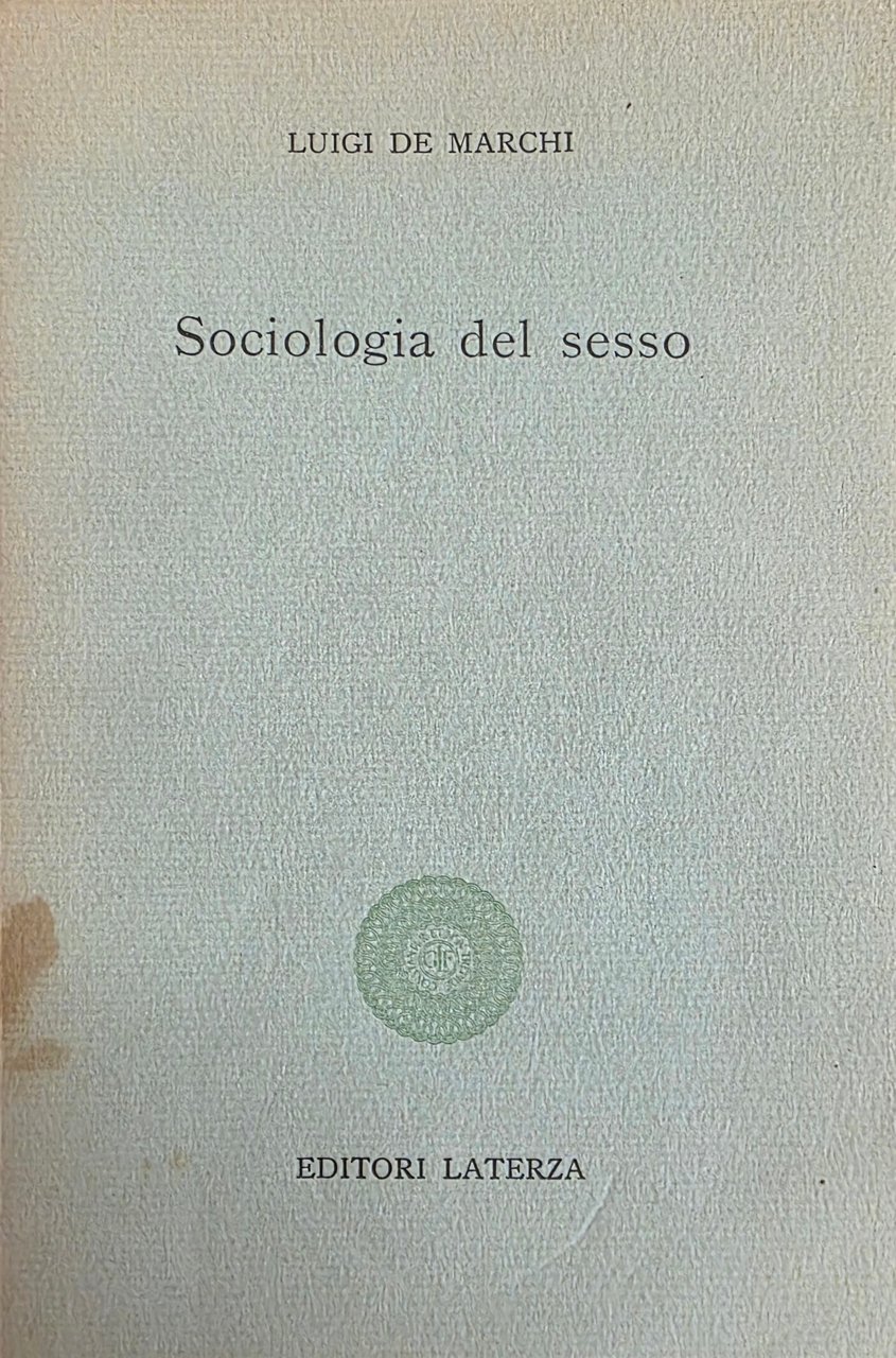 SOCIOLOGIA DEL SESSO