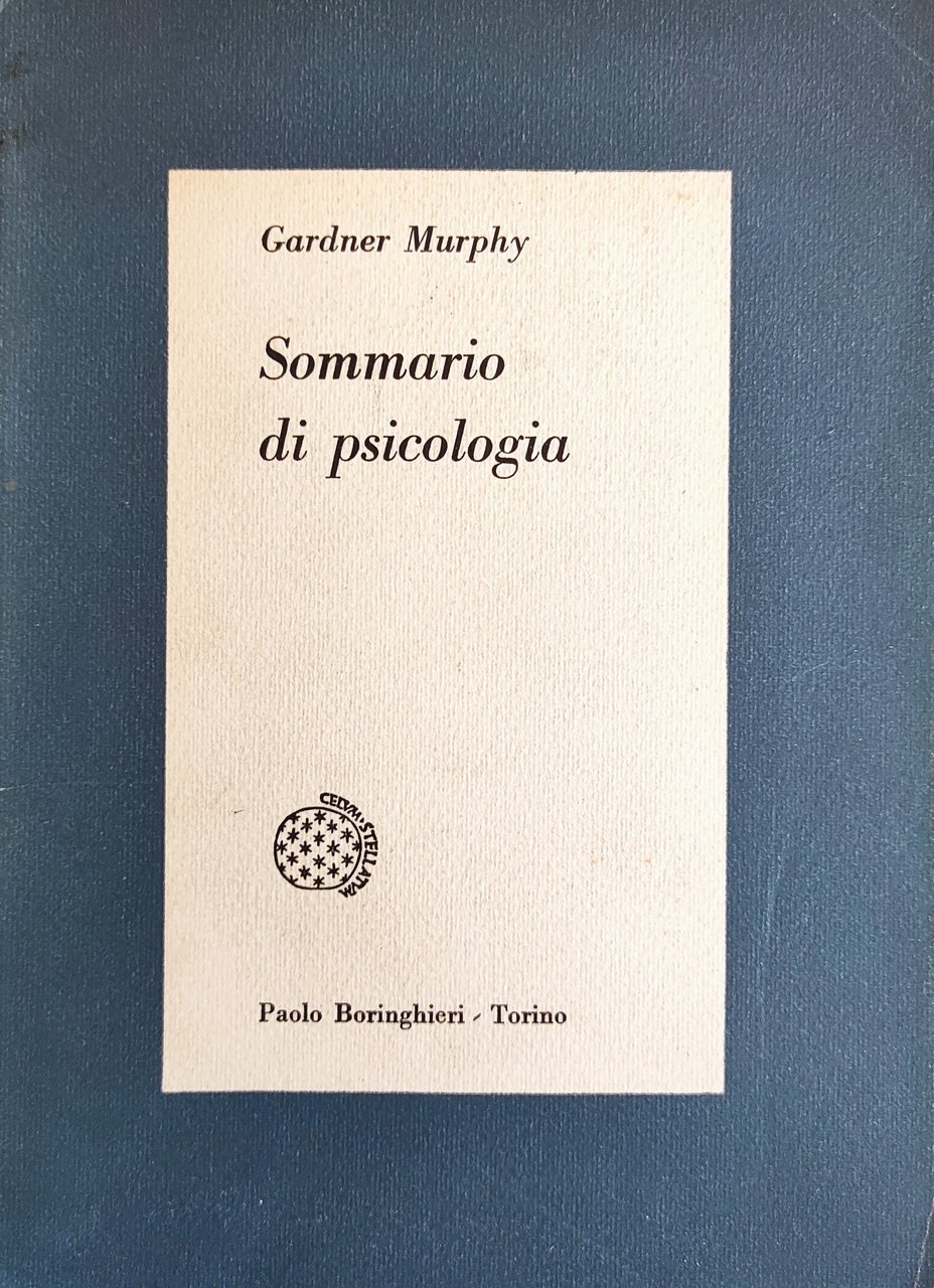 SOMMARIO DI PSICOLOGIA