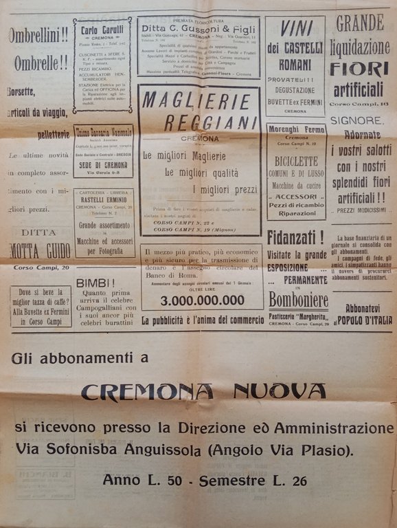 SQUADRISMO DAL MIO DIARIO DELLA VIGILIA. 1919 -1922 (con il …