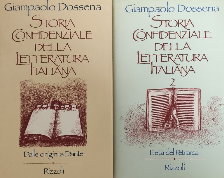 STORIA CONFIDENZIALE DELLA LETTERATURA ITALIANA