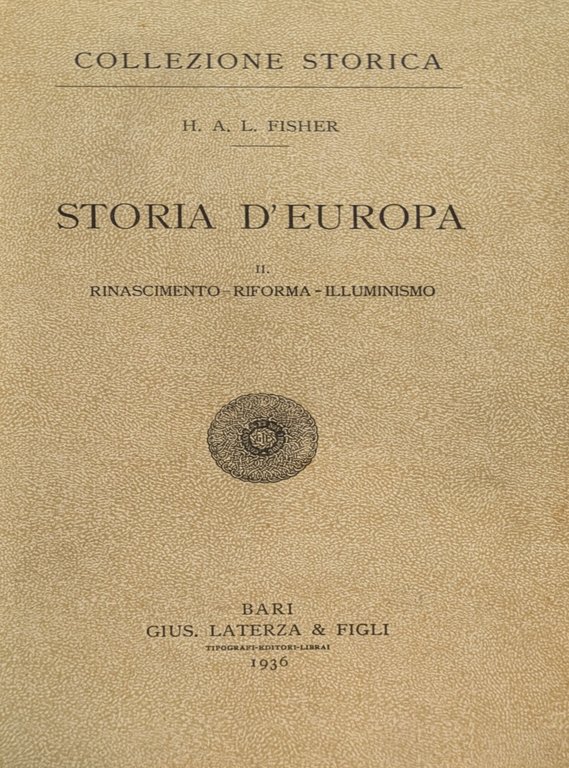 STORIA D'EUROPA