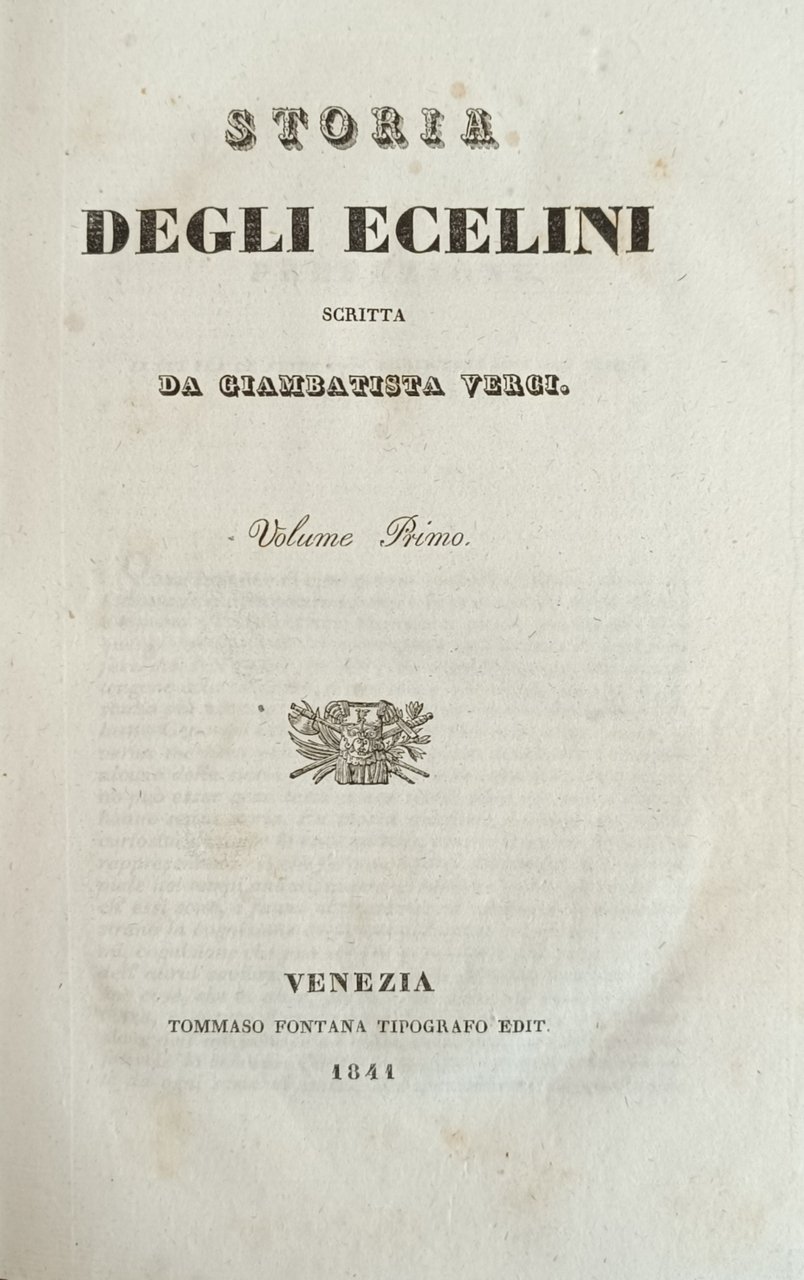 STORIA DEGLI ECELINI
