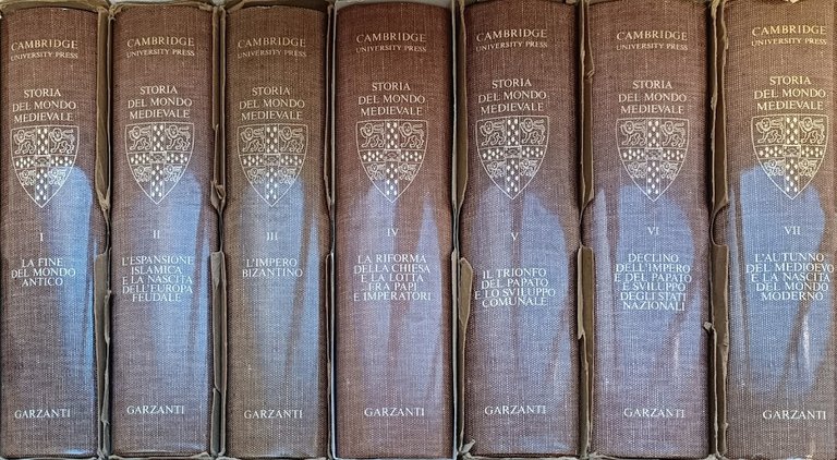 STORIA DEL MONDO ANTICO/MEDIEVALE/MODERNO. CAMBRIDGE UNIVERSITY PRESS