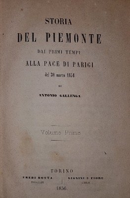 STORIA DEL PIEMONTE