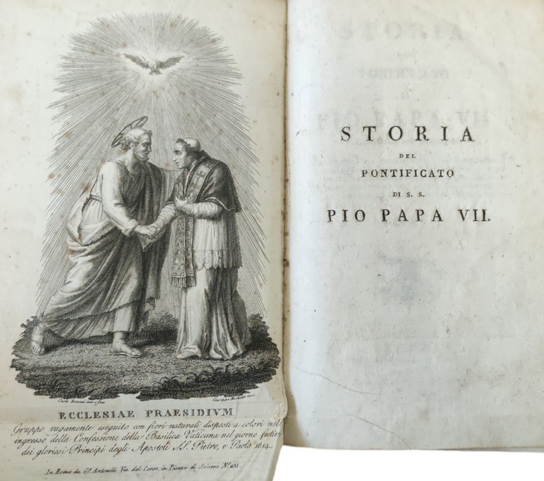 STORIA DEL PONTIFICATO DI S. S. PIO PAPA VII (seguito …