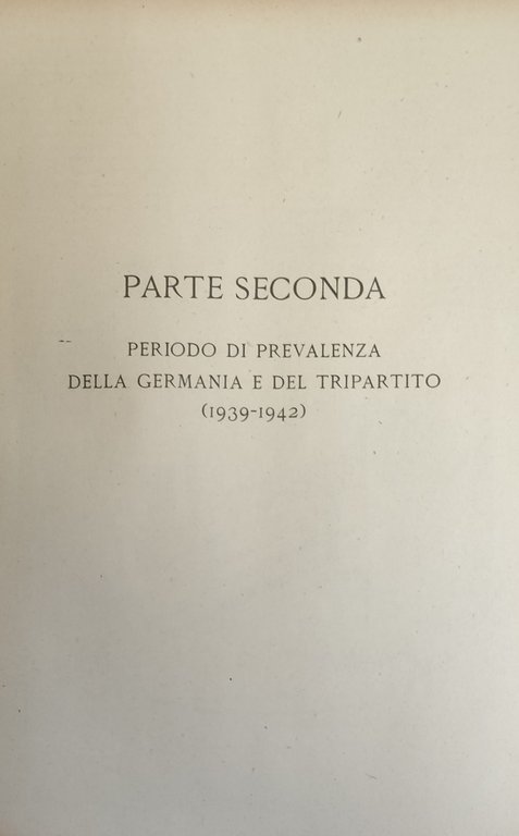 STORIA DELLA GUERRA MONDIALE 1919-1945