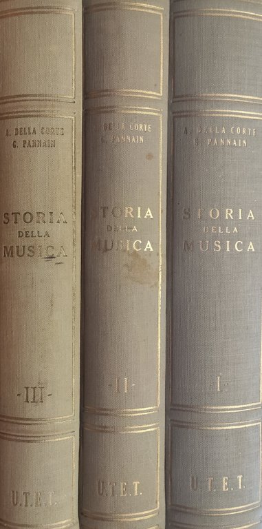 STORIA DELLA MUSICA