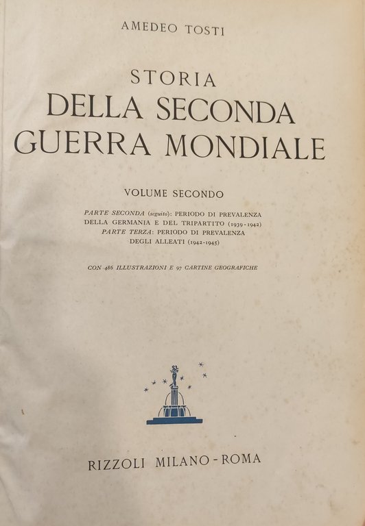 STORIA DELLA SECONDA GUERRA MONDIALE