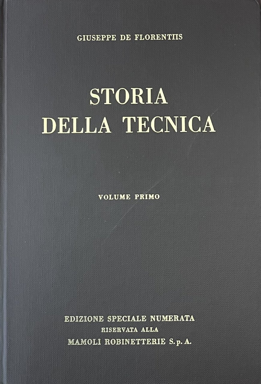STORIA DELLA TECNICA
