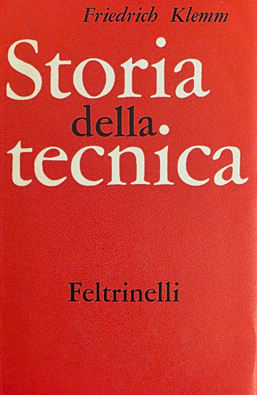STORIA DELLA TECNICA | Immagine principale