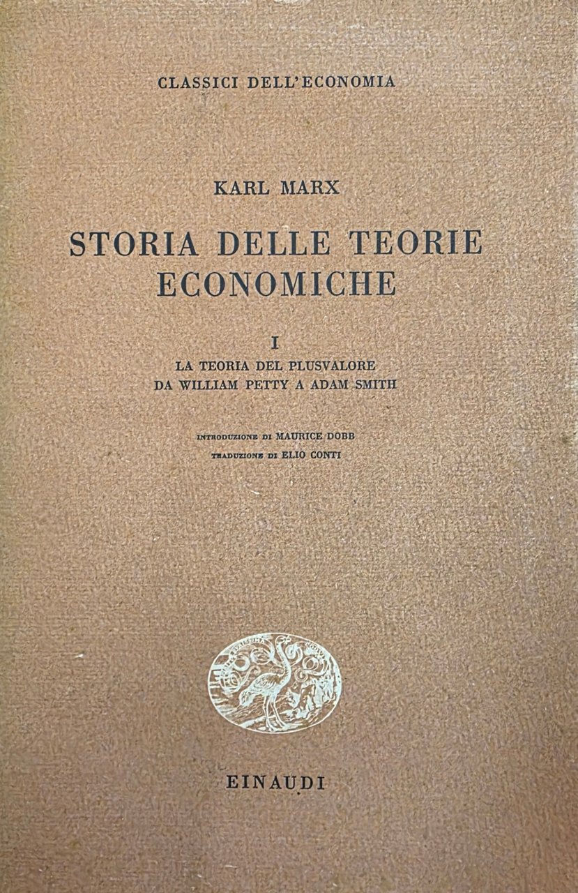 STORIA DELLE TEORIE ECONOMICHE | Immagine principale