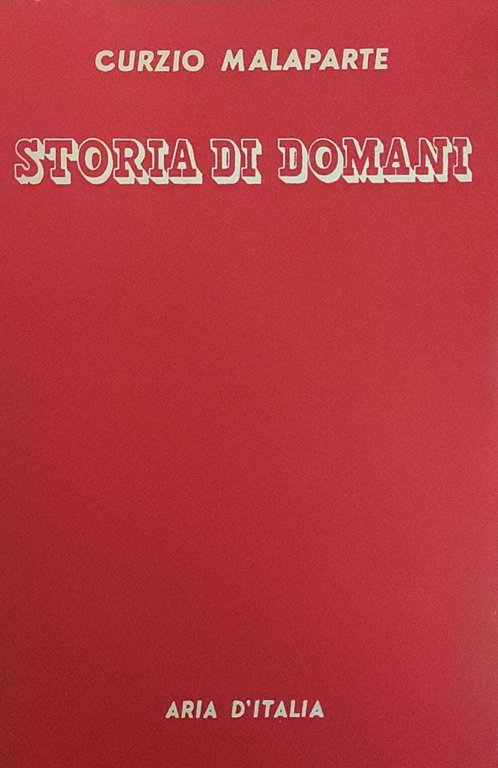 STORIA DI DOMANI