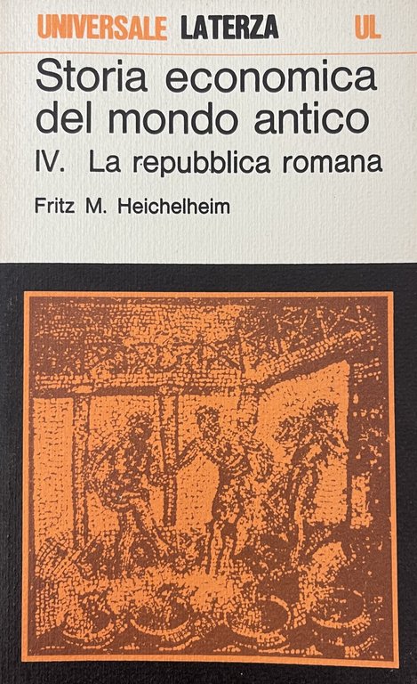 STORIA ECONOMICA DEL MONDO ANTICO