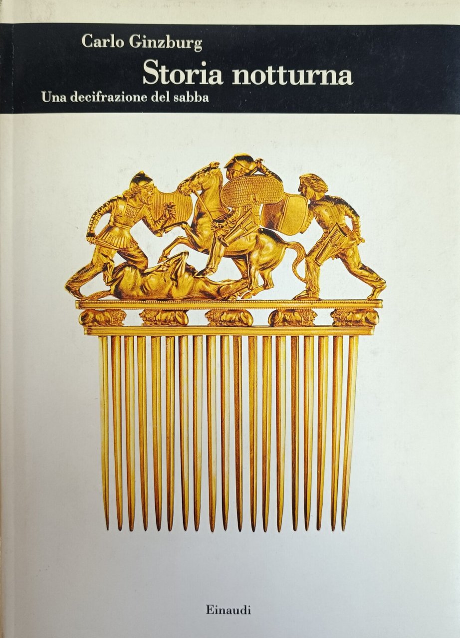 STORIA NOTTURNA. UNA DECIFRAZIONE DEL SABBA | Immagine principale