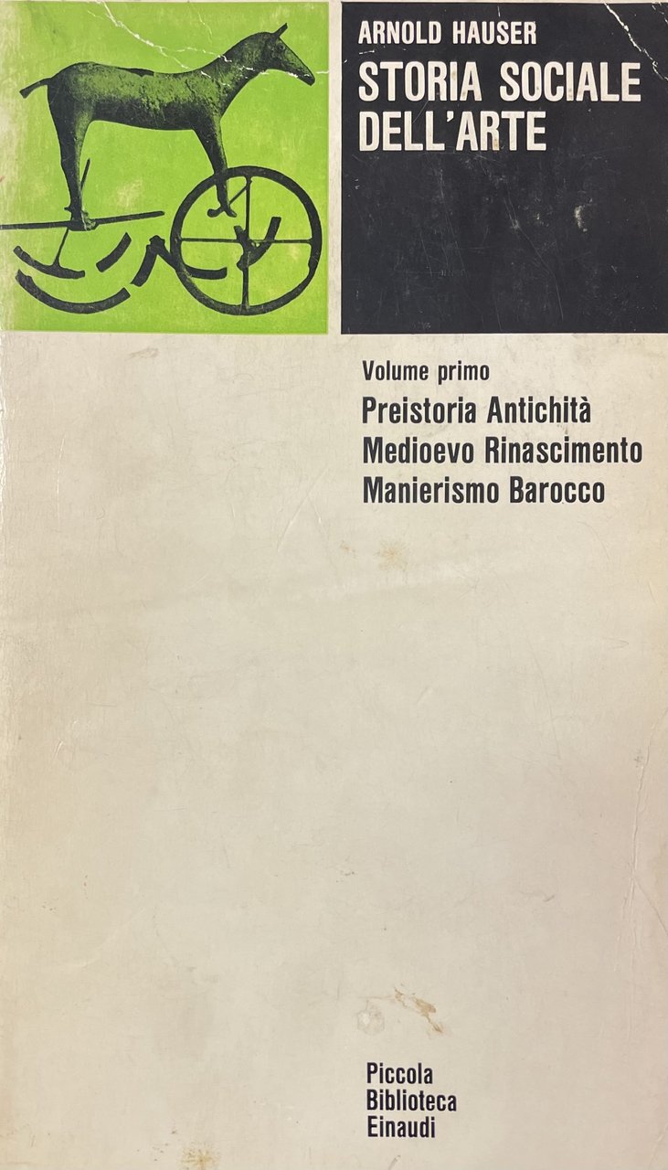 STORIA SOCIALE DELL' ARTE