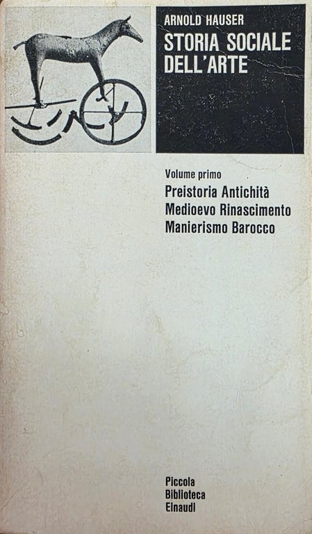 STORIA SOCIALE DELL' ARTE