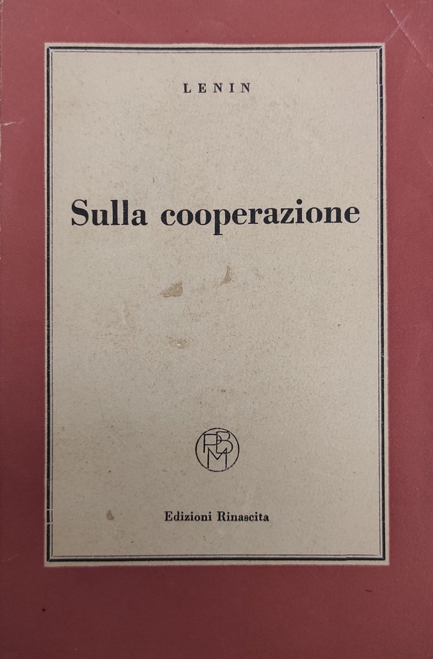 SULLA COOPERAZIONE