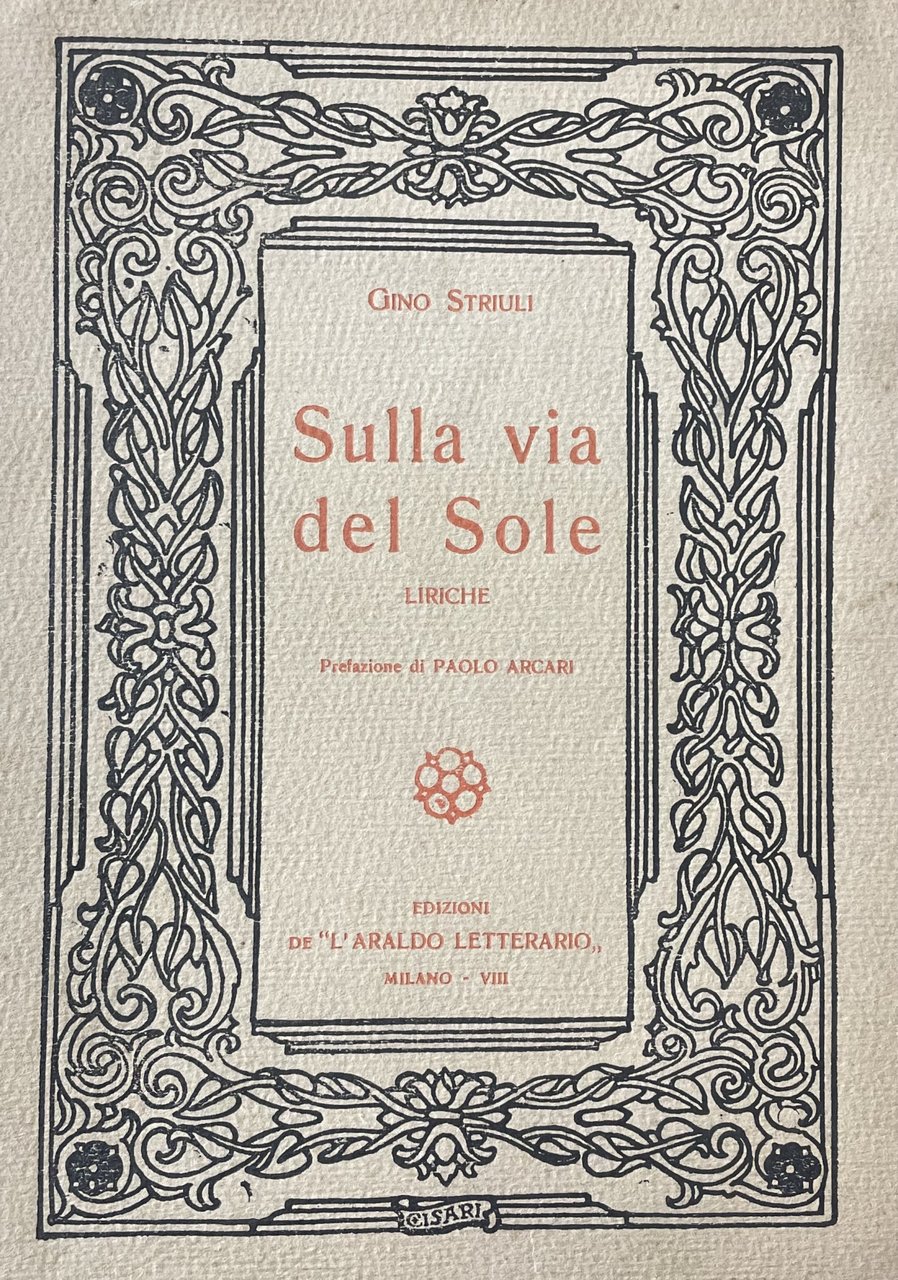 SULLA VIA DEL SOLE. LIRICHE | Immagine principale