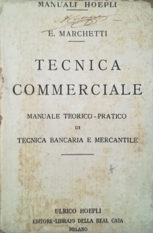 TECNICA COMMERCIALE