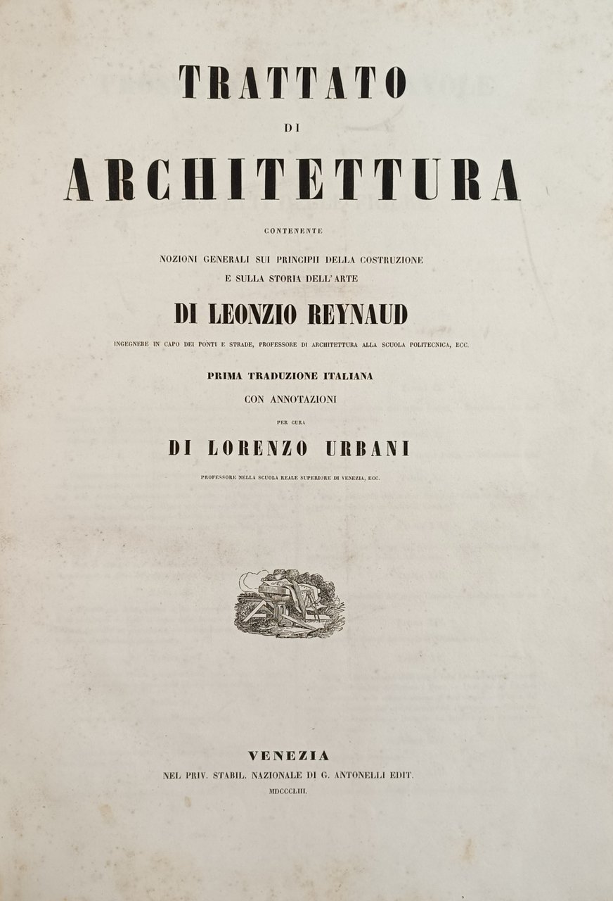 TRATTATO DI ARCHITETTURA