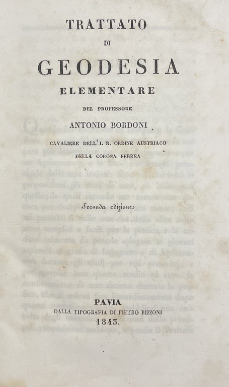 TRATTATO DI GEODESIA ELEMENTARE | Immagine Gallery 2