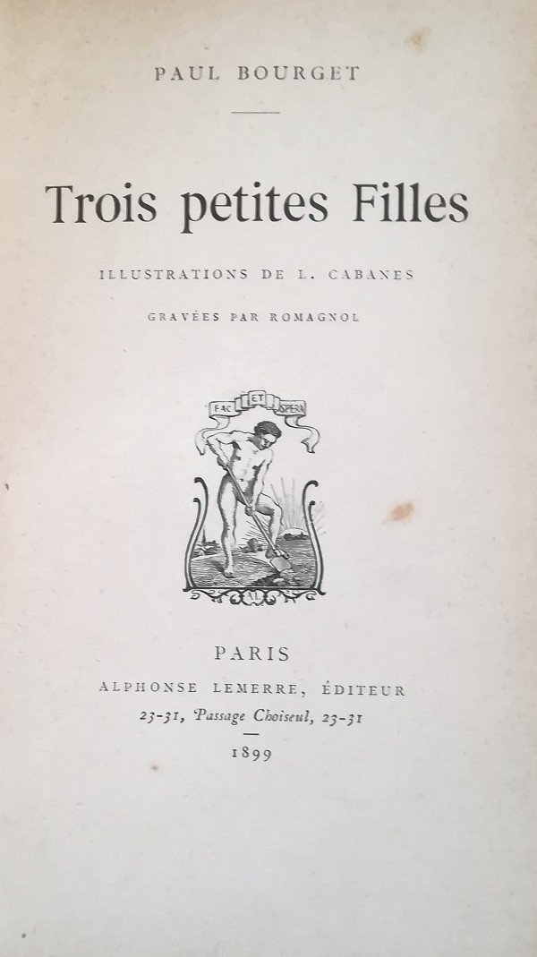 TROIS PETITES FILLES